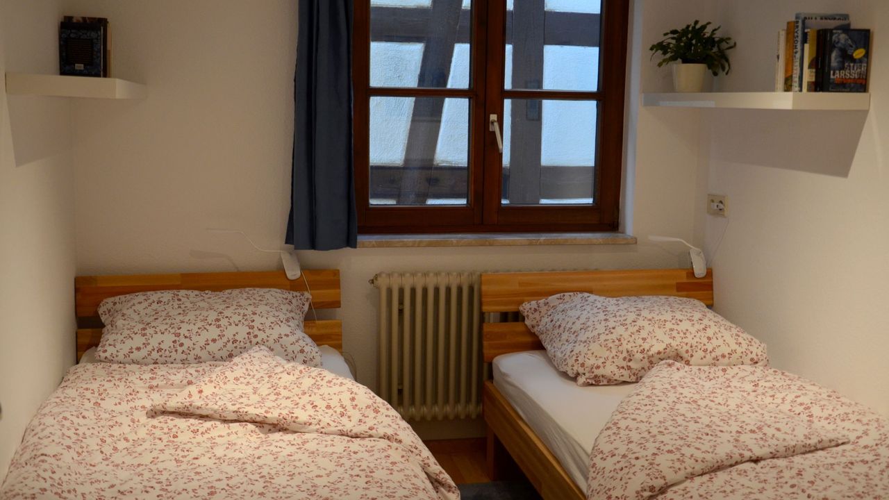 Schlafzimmer mit Einzelbetten Schlafzimmer mit Einzelbetten